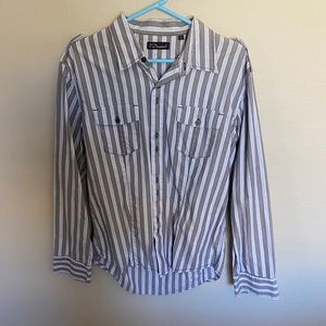 Men’s long sleeve button up